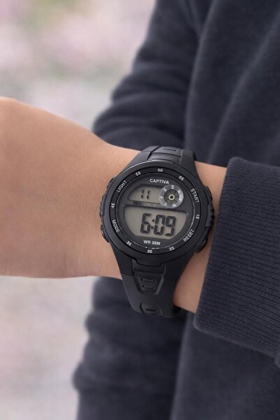 captiva Digital 3 Atm Water Resistant Children's Wristwatch with Light+Alarm+...