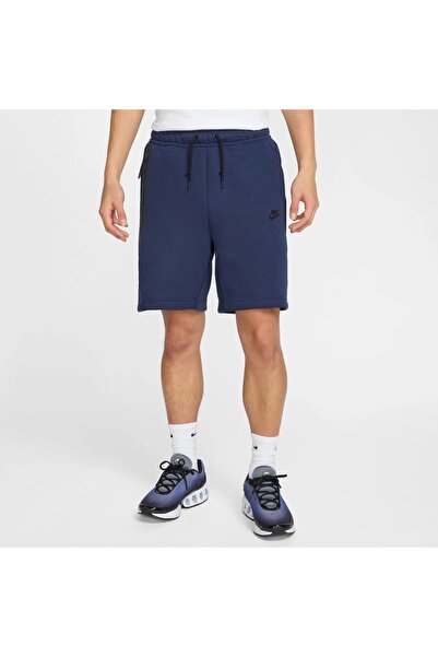Nike Men's Navy Blue Sportswear Tech Fleece Shorts |   Fb8171-451