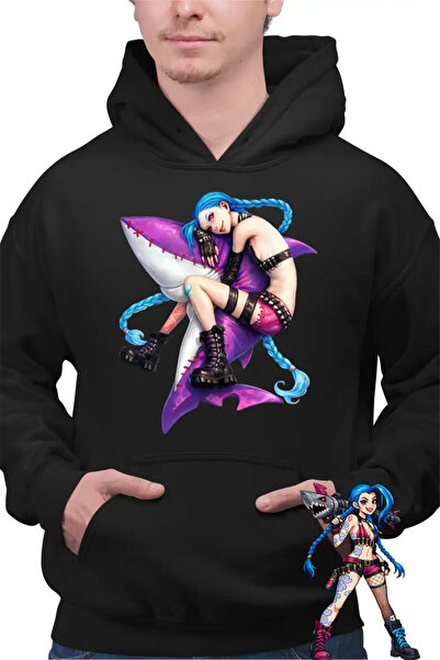 OEM Ανδρικό Φούτερ Jinx Arcane Shark Runeterra