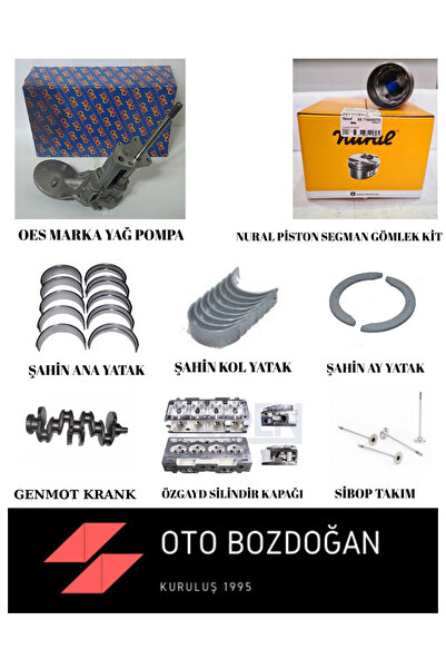 ÖZGAYD R12 TOROS REKTEFİYE KİTİ – MOTOR TOPLAMA SETİ