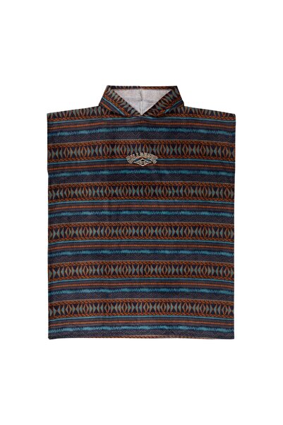 BİLLABONG Ανδρική πετσέτα με κουκούλα σε ανθρακί γκρι