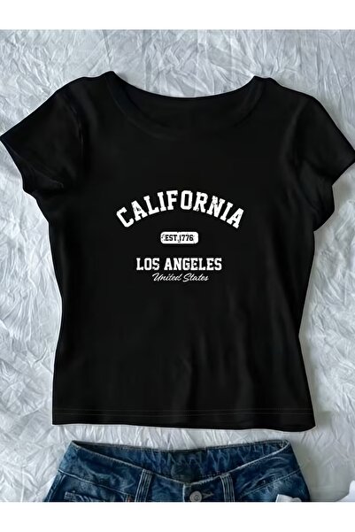 Toum Kemer Boy California Est 1776 Crop Blouse