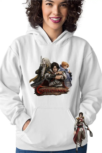 OEM Women's Hoodie Castlevania Fantasy Vampire Hunters