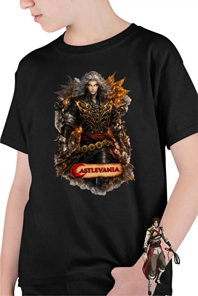 OEM Παιδικό Μπλουζάκι για Αγόρια Castlevania Άλουκαρντ Κυνηγοί Βαμπίρ