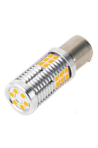 Xenon Bright Πορτοκαλί P21W BA15S Λάμπα LED Φλας Σούπερ Canbus 12V, 30 SMD 30...