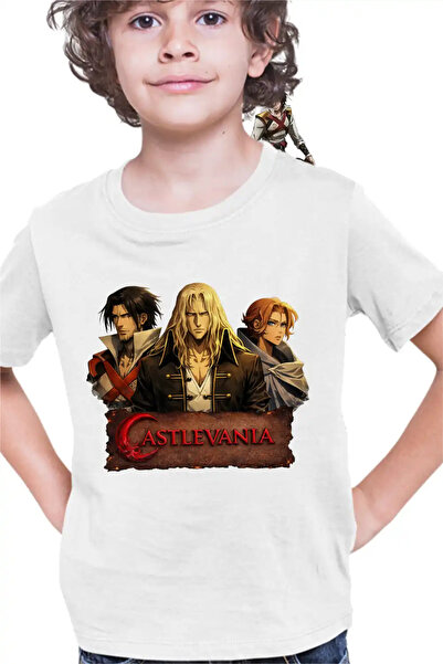 OEM Tricou Copii Baieti Castlevania Trevor Alucard Sypha