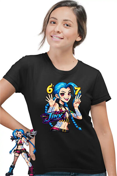 OEM Jinx Six Seven Arcane Runeterra Women's T-Shirt