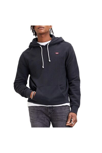 Levis ΛΕΒΙΣ ®   ΝΕΟ ΓΝΗΣΙΟ ΦΟΥΤΕΡ ΜΕ ΚΟΥΚΟΥΛΑ ΜΙΝΕΡΑΛ ΜΑΥΡΟ XXL