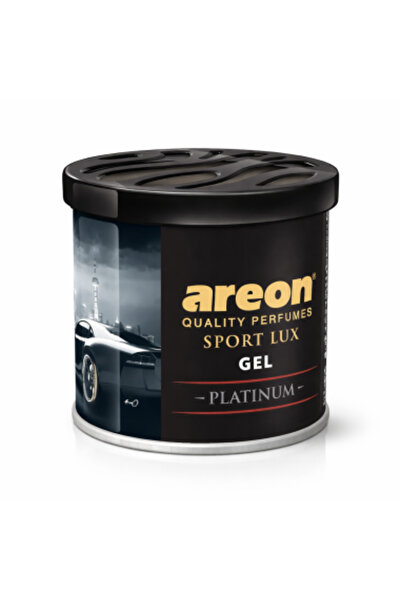 Areon Sport Lux Gel Car Air Freshener, Platinum 80g