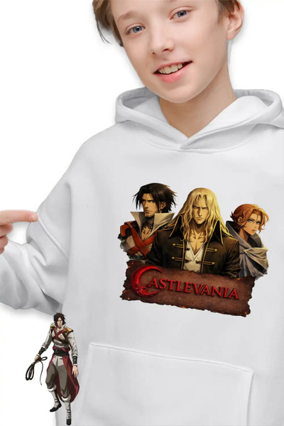 OEM Hanorac Copii Baieti Castlevania Trevor Alucard Sypha
