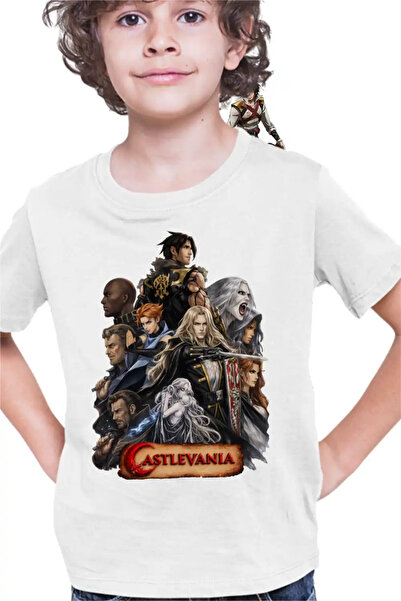 OEM Κάστλβανια Κυνηγοί Βαμπίρ Παιδικό Μπλουζάκι για Αγόρια
