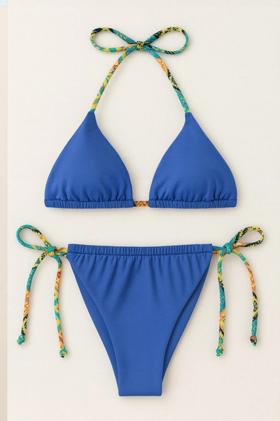 Pierre Cardin Summer New Season Detailed Triangle Bikini 246103