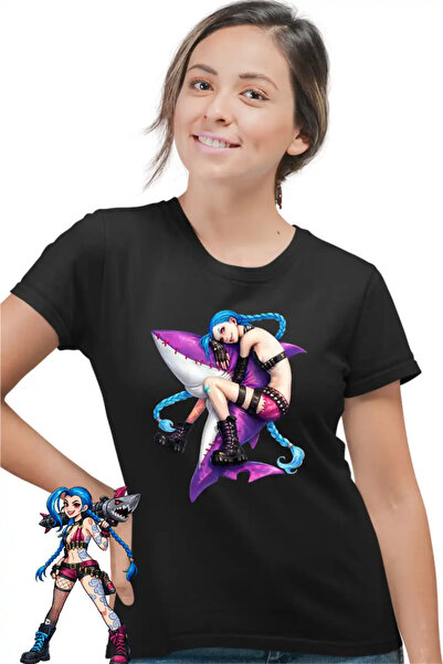 OEM Jinx Arcane Shark Runeterra Women's T-Shirt