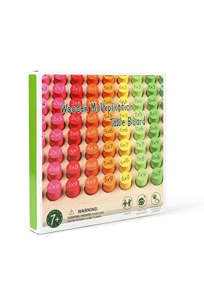 sallma Multicolored Multiplication Board for Kids 7+ Interactive Educational ...