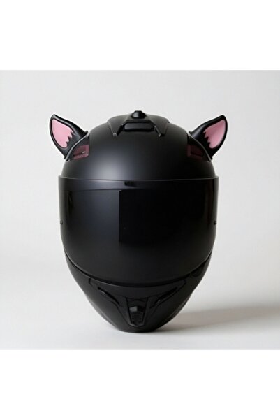 OEM Αυτιά γάτας - Μαύρα και ροζ