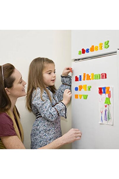 SARALMA Set educativ magnetic complet: Litere, Simboluri cu tablă - Învățare interactivă, 130