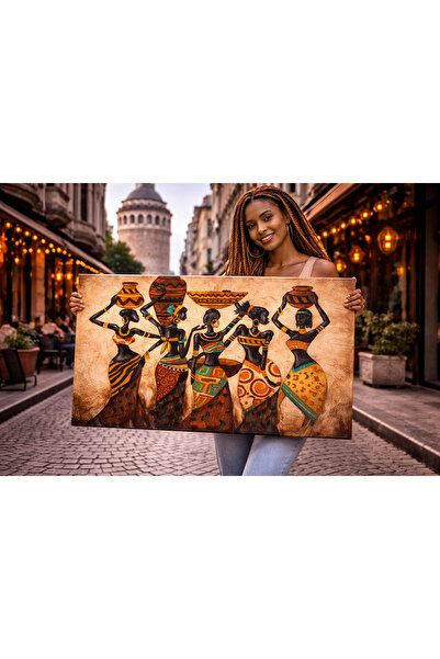 My canvas Seria Premium Cultură etnică afro Tablou pe pânză Decor modern de p...