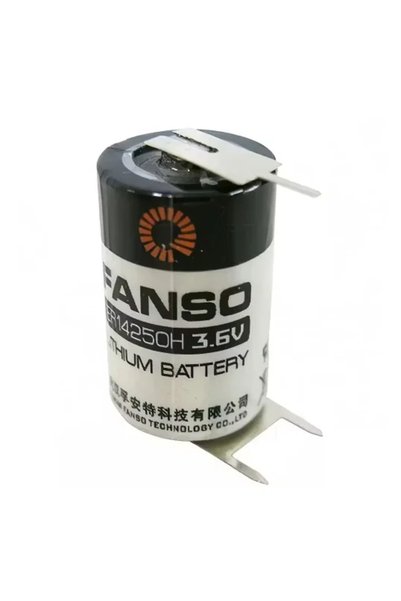 naque ER14250H 3.6V 1/2AA Kısa Lityum Pil - 3 PIN