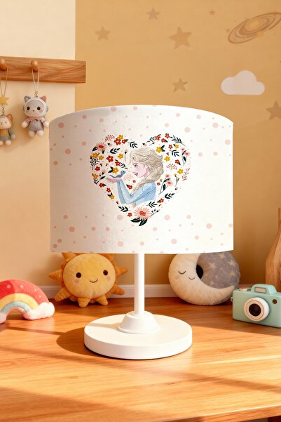 EVPANYA Queen Patterned Children's Room Lampshade with Flowers Inside