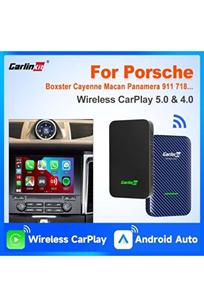 carlinkit 5.0/4.0 Wireless Adapter - Android Auto & CarPlay for Porsche Cars ...
