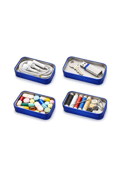 pippo tobacco Premium Metal Organizer Box – Multi-Purpose Mini Storage Box 97X58X22 mm