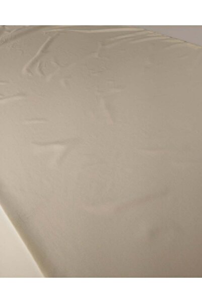 Kumaş Parça Țesătură sintetică pentru căptușeală în culoarea bej 140x230cm