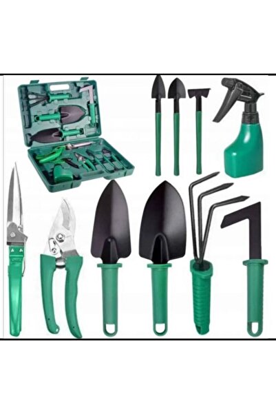 SimpluAcasa Garden Tool Kit Set, 10 Accessories, For Gardening, Planting And ...