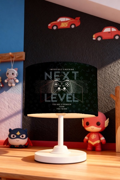 EVPANYA Next Level Game Patterned Children's Room Lampshade