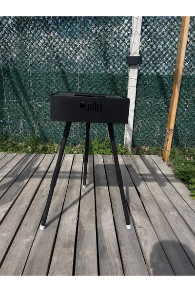 Dara Metal ve Aksesuar Meriç Ateş Çukuru 35x35 cm – Bahçe Şöminesi, Izgaralı ...