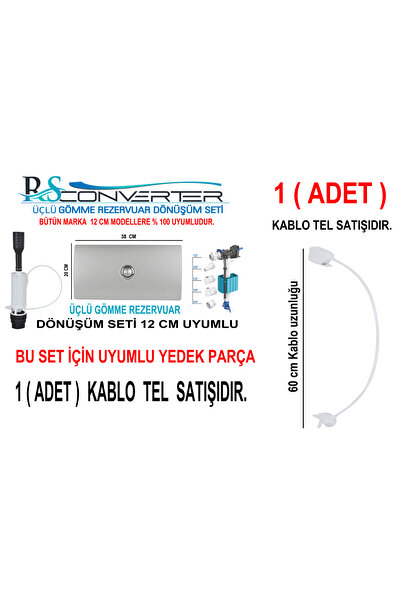 RSCONVERTER GÖMME REZERVUAR KUMANDA PANELLERİ RSCONVERTER ÜÇLÜ DÖNÜŞÜM SETİ 1...
