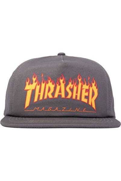 Thrasher Flame Grey Hat