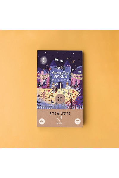 Londji Ένας παράξενος κόσμος - αφίσα με αυτοκόλλητα