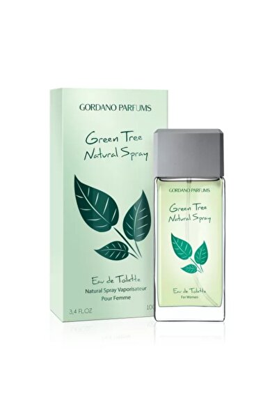 GORDANO PARFUMS Green Tree Spray Eau de Toilette for Women, 100 ml