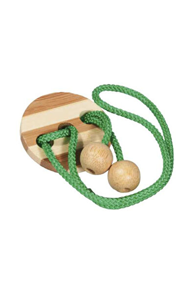 Fridolin Joc logic IQ puzzle cu snur Elibereaza inelul-1,