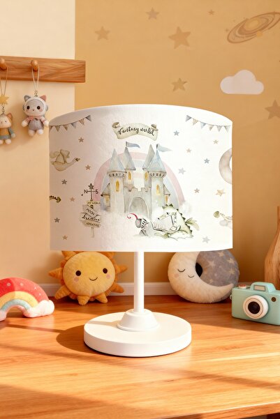 EVPANYA Dreamland Patterned Children's Room Lampshade