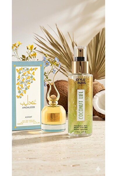 ANDALEB SET pentru Ea - Experiență Olfactivă de Vară: Andaleeb și Coconut Life