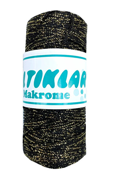 SALTIKLAR Fir de macrame din poliester cu sclipici S-S-60