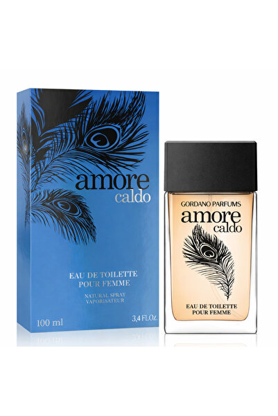 GORDANO PARFUMS AMORE CALDO Eau de Toilette for Women, 100 ml