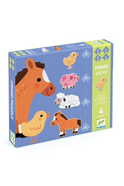 djeco Puzzle progresiv La ferma,