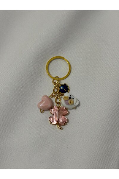 Bestofcase Four Leaf Clover Keychain