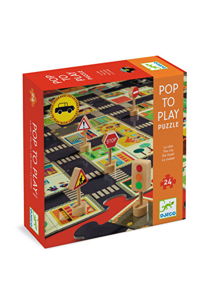 djeco Puzzle Pop to play Orasul,