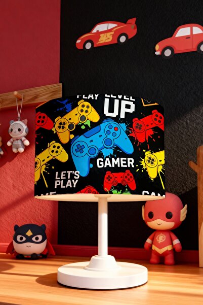 EVPANYA Game Passion Patterned Children's Room Lampshade