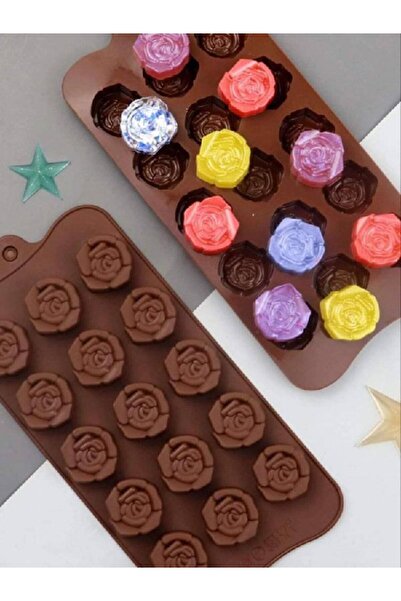 professional cake Silicone Rose Mold