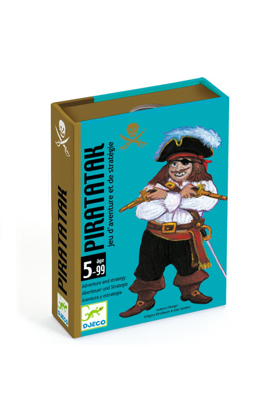 djeco Joc de carti Piratatak,