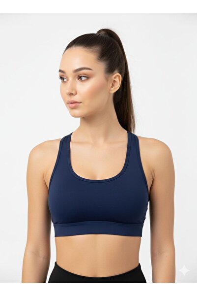Kadın Büstiyer Likralı Koşu Fitness Dans Sports Bralet