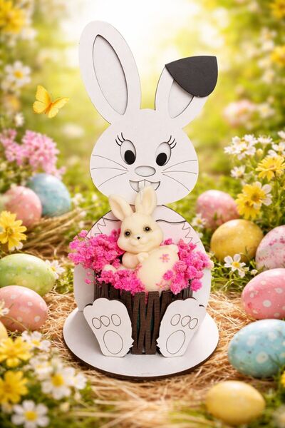 OEM Κερί Κουνελάκι Φτιαγμένο από Φυσικό Κερί Σόγιας, Αρωματισμένο με Αποξηραμ...