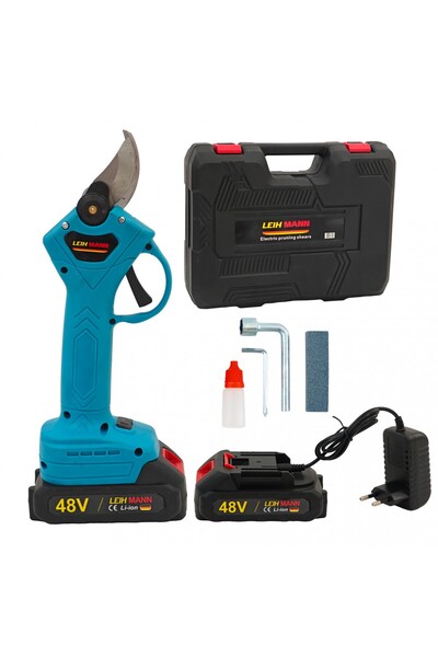 pro tools store romania Cordless Pruner, LEIH-MANN, 2 Batteries 48 V, Charger...