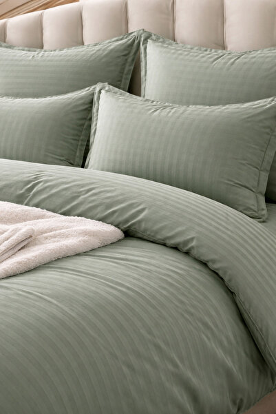 Damask Finet Bed Linen 6 Pieces, Fitted Sheet, 230x250 elastic, Hotel Luxury miniatura 2