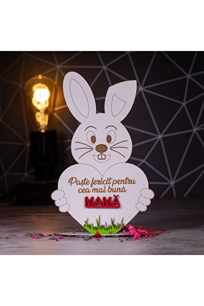 Creators of Crafts Easter Decoration With Bunny - "For the Best...", 13x20cm
