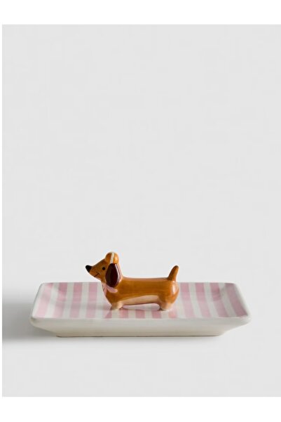 MyBalliStore Sosis Köpek Figürlü Takı Tabağı 13x9 cm